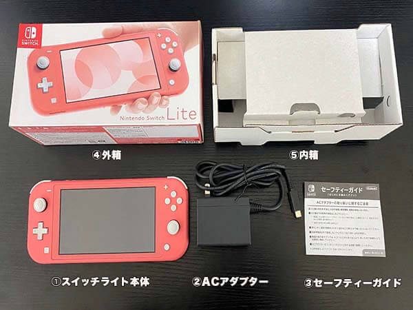 ニンテンドースイッチライト　　ポケモン　アダプター欠品