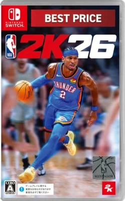 『NBA 2K26』 BEST PRICE ケース付き