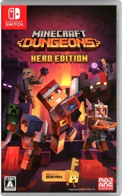 Minecraft Dungeons Hero Edition ケース付き