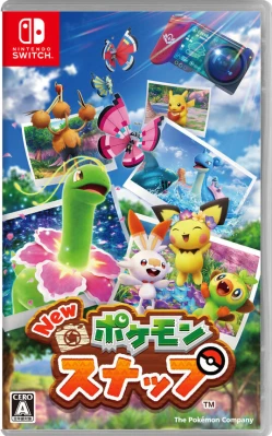 New ポケモンスナップ ケース付き