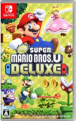 New スーパーマリオブラザーズ U デラックス ケース付き