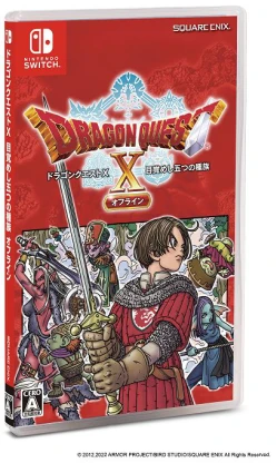ドラゴンクエストX 目覚めし五つの種族 オフライン ケース付き